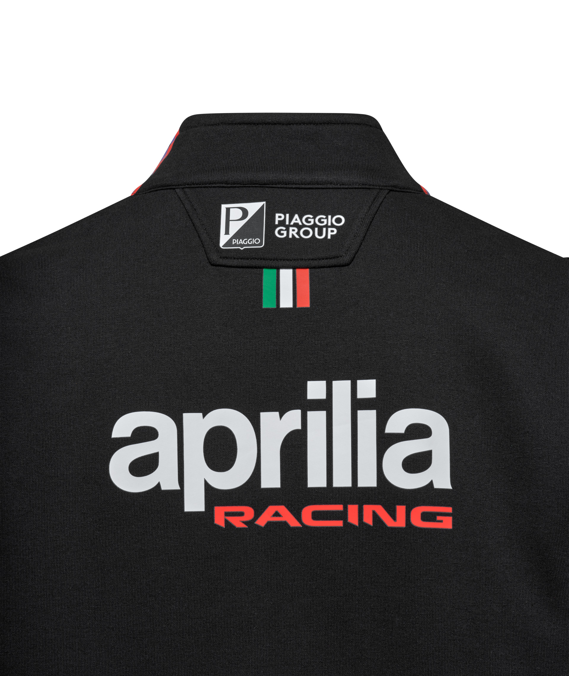 Aprilia-sweatshirt met rits Racing Team Replica 2026 voor heren, zwart