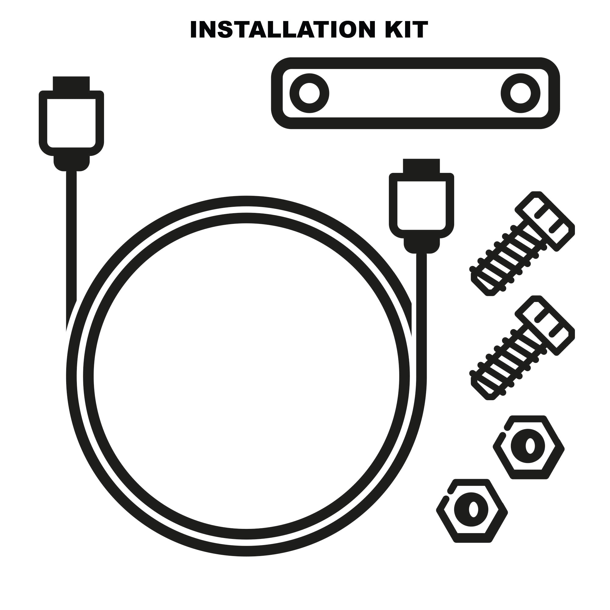 Installatiekit voor Multimedia Platform 3.0 voor Aprilia SR GT 125