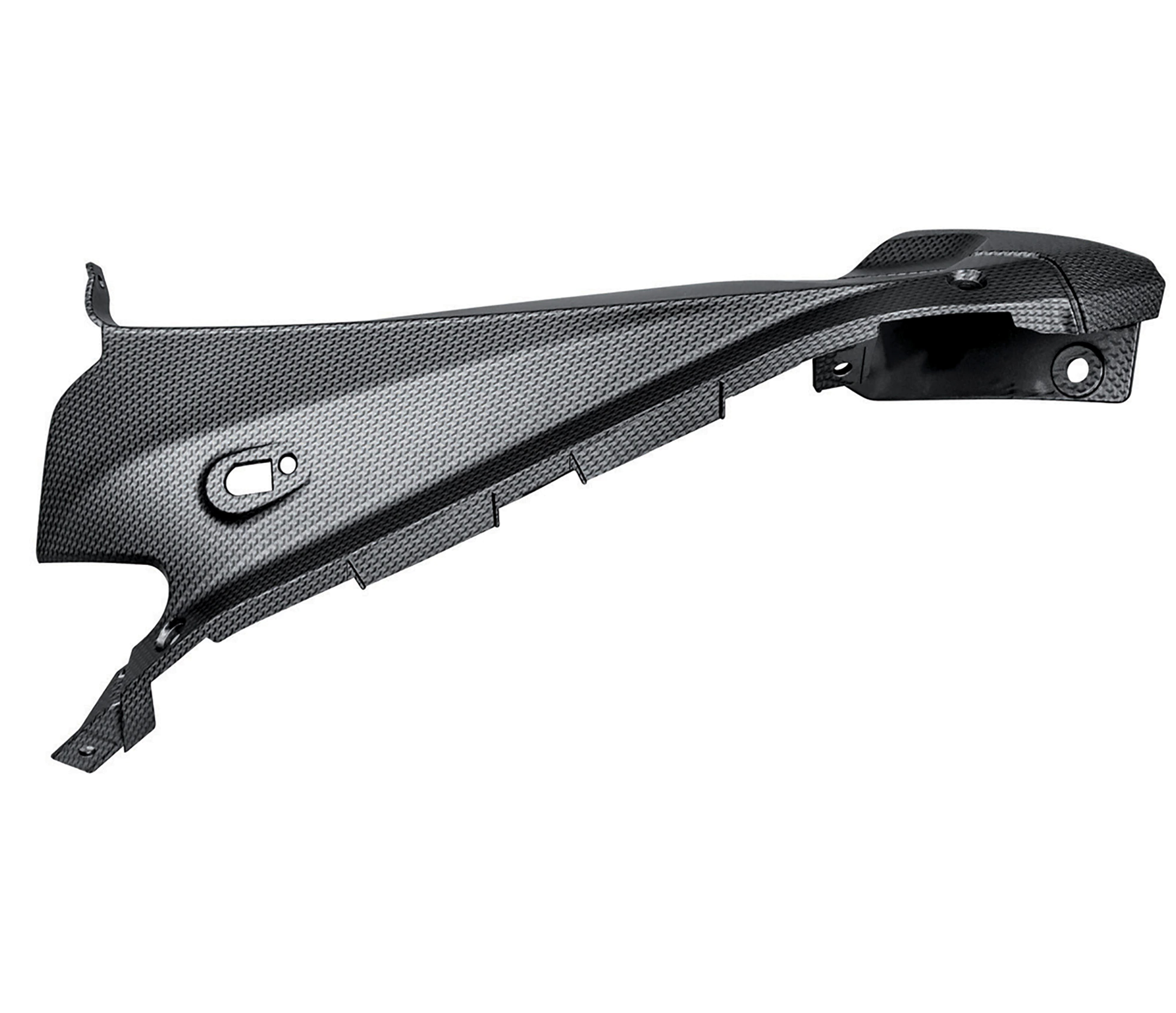 Zijpaneel linksboven in carbonlook voor Aprilia RS4 125