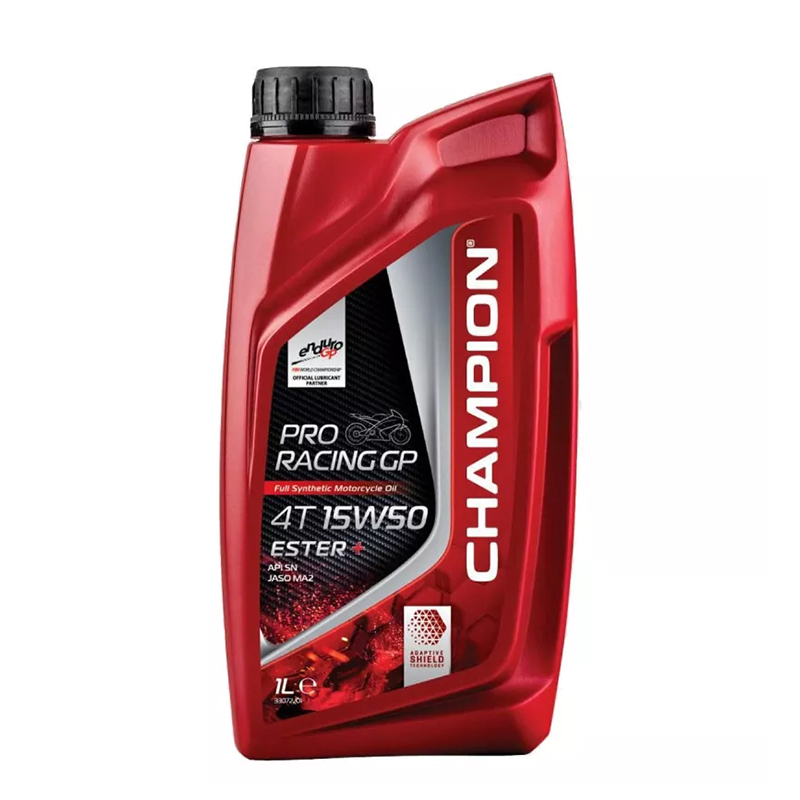 CHAMPION® Proracing GP 4T 15W-50 ESTER + Volsynthetische motorolie - 1 liter