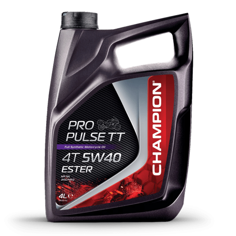 CHAMPION® Pro Pulse TT 4T 5W-40 Ester motorolie - 4 liter - Aprilia RSV4 R APRC (2011-2015)