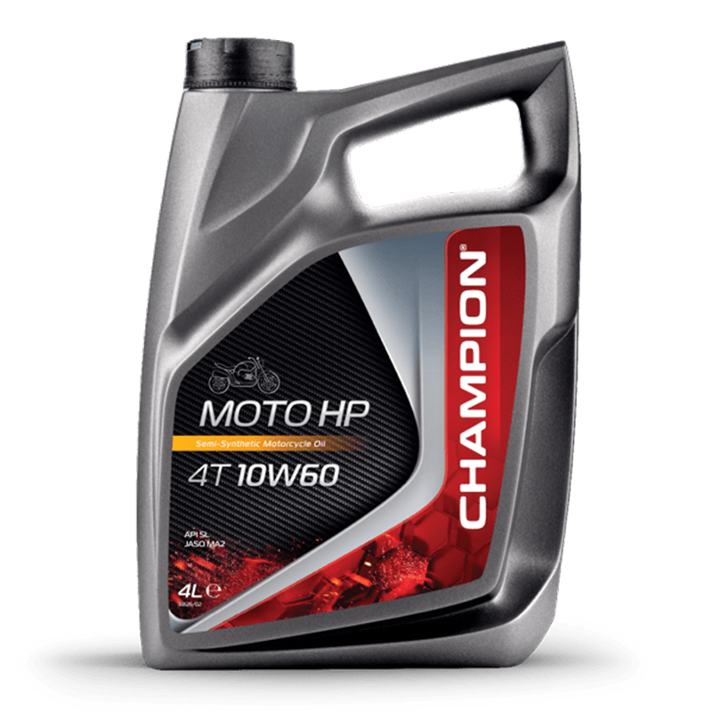 CHAMPION® Moto HP 4T 10W-60 motorolie - 4 liter